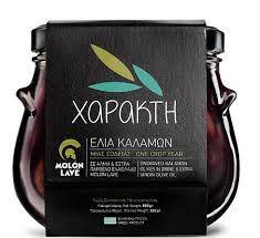 Olive Engraved Kalamata XAPAKTH 850ml